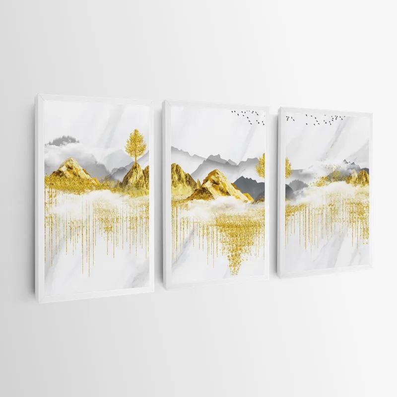 Golden White Mountains mockup 0