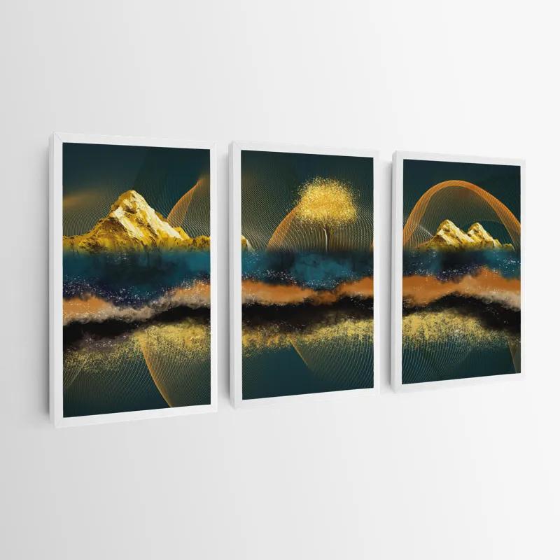 Tablou Multicanvas Mountain Waves mockup 0