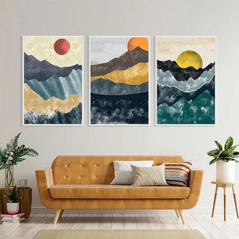 Mountain Sun Set mockup 4