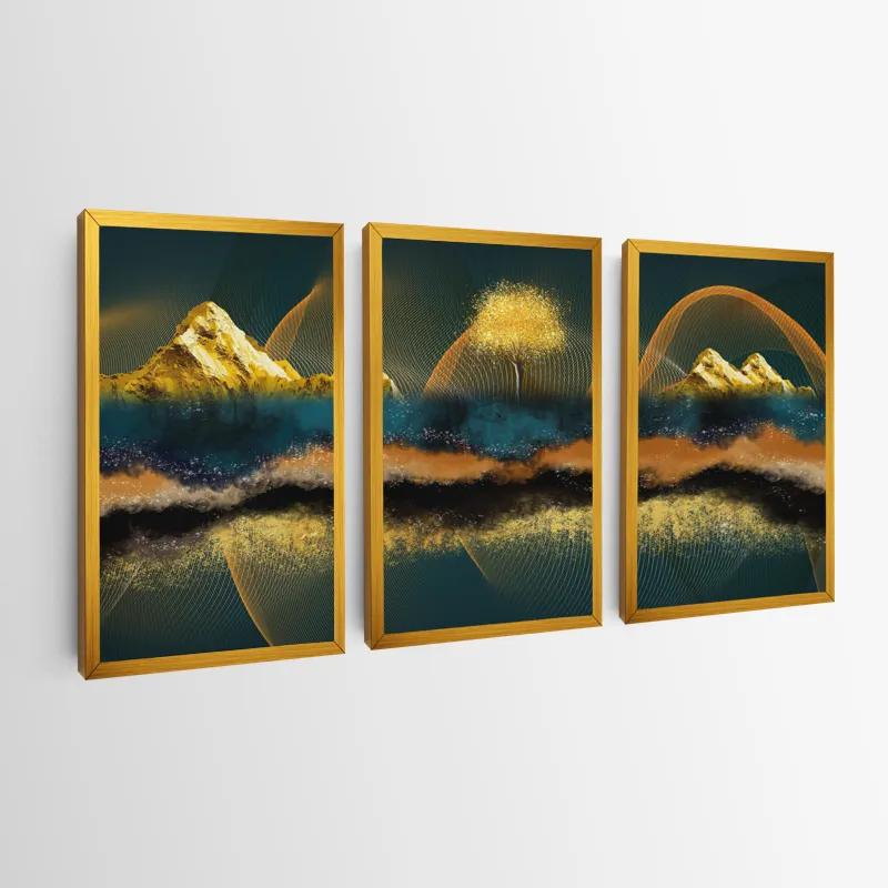 Tablou Multicanvas Mountain Waves mockup 0