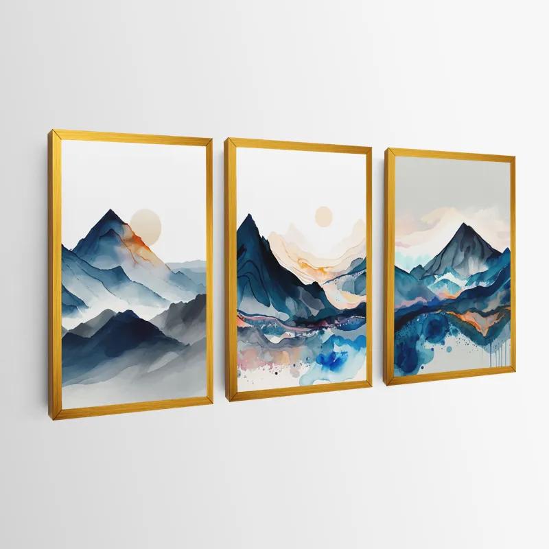 Tablou Multicanvas Paintinglue Mountain mockup 0