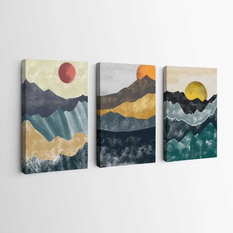 Mountain Sun Set mockup 0