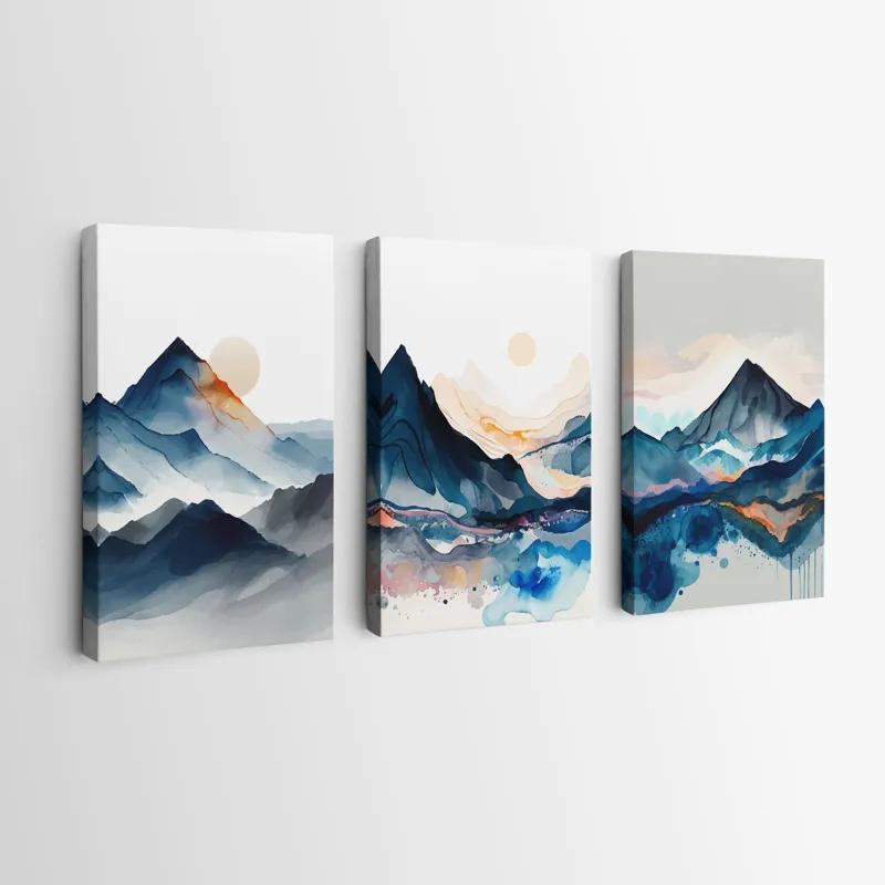 Tablou Multicanvas Paintinglue Mountain mockup 0
