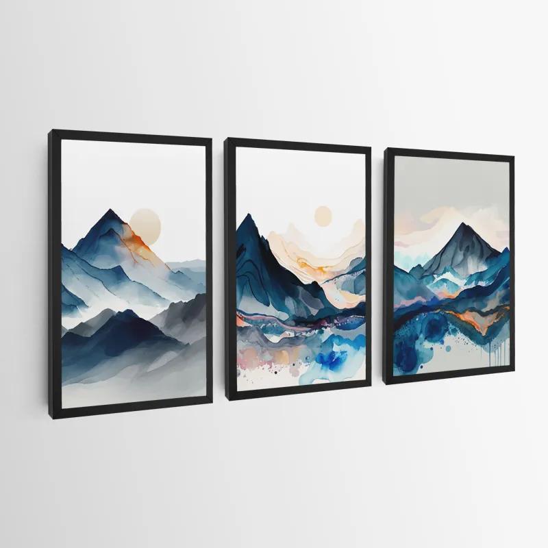 Tablou Multicanvas Paintinglue Mountain mockup 0
