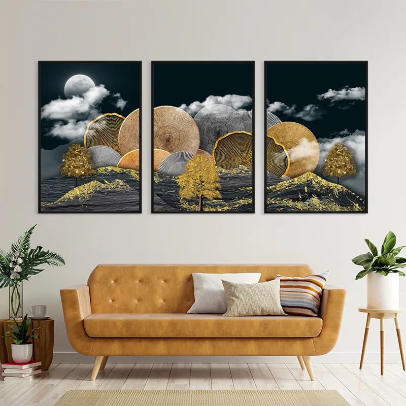 Circle Over The Mountain mockup 4