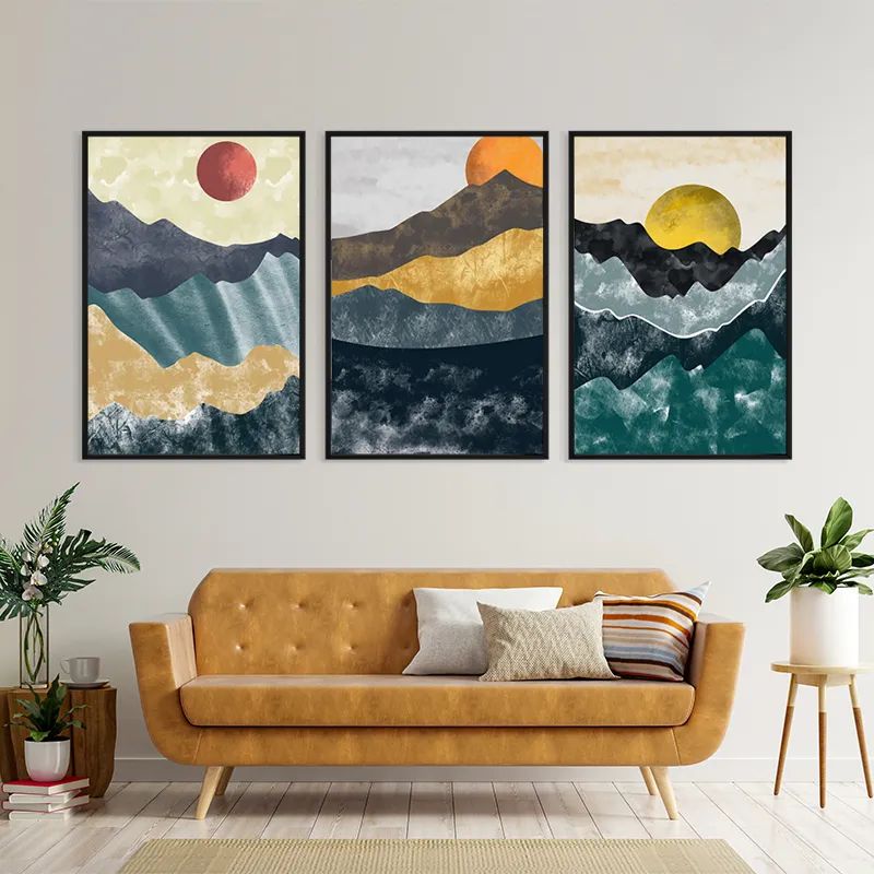 Mountain Sun Set mockup 4