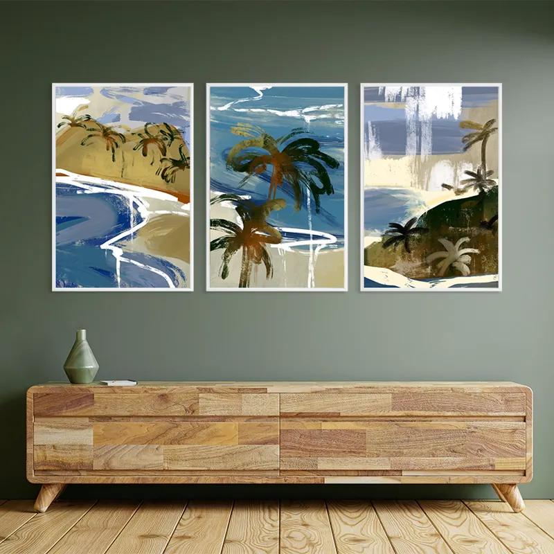 Tablou Multicanvas Beach Set mockup 2