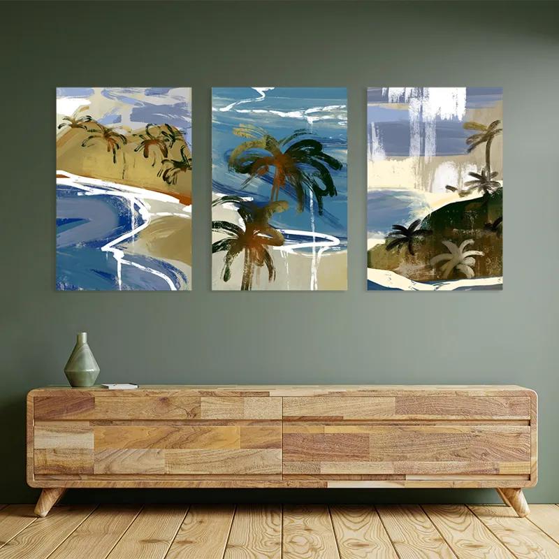 Tablou Multicanvas Beach Set mockup 2