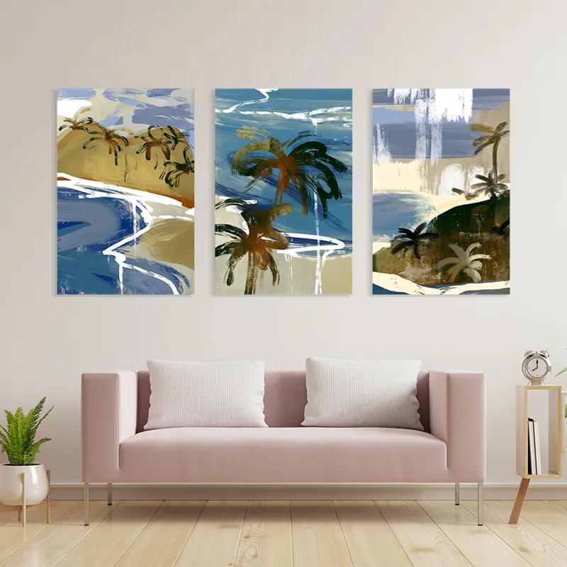 Tablou Multicanvas Beach Set mockup 3