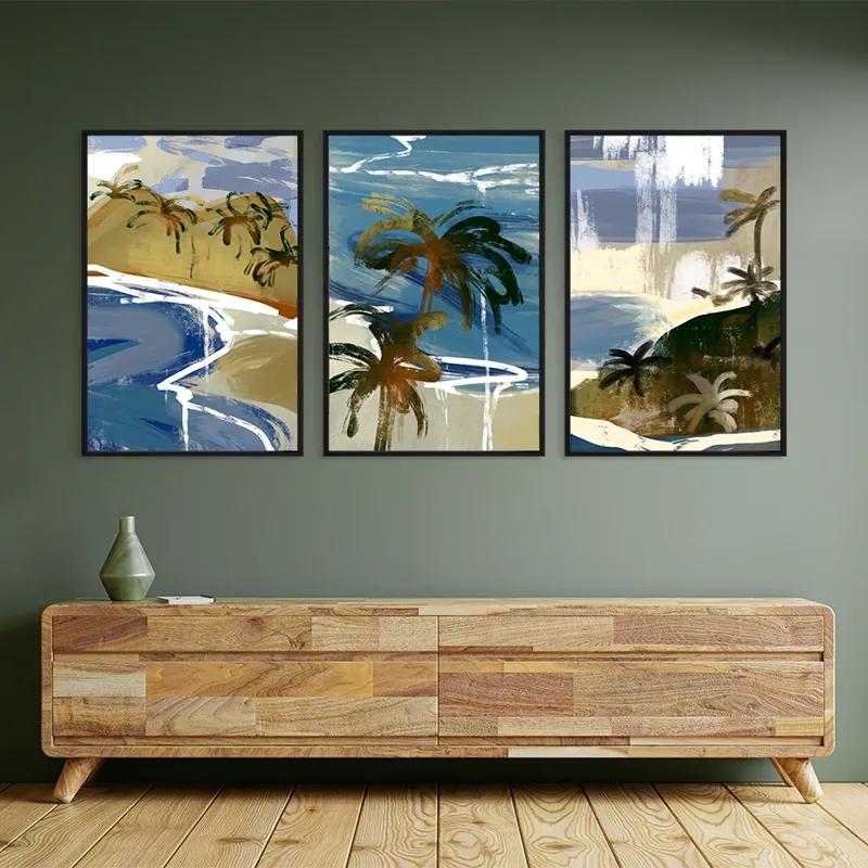 Tablou Multicanvas Beach Set mockup 2