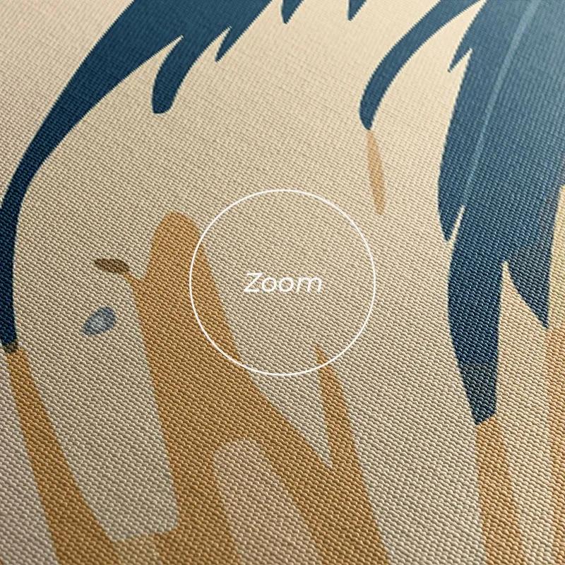 Tablou Multicanvas Palm Tree Set mockup 1