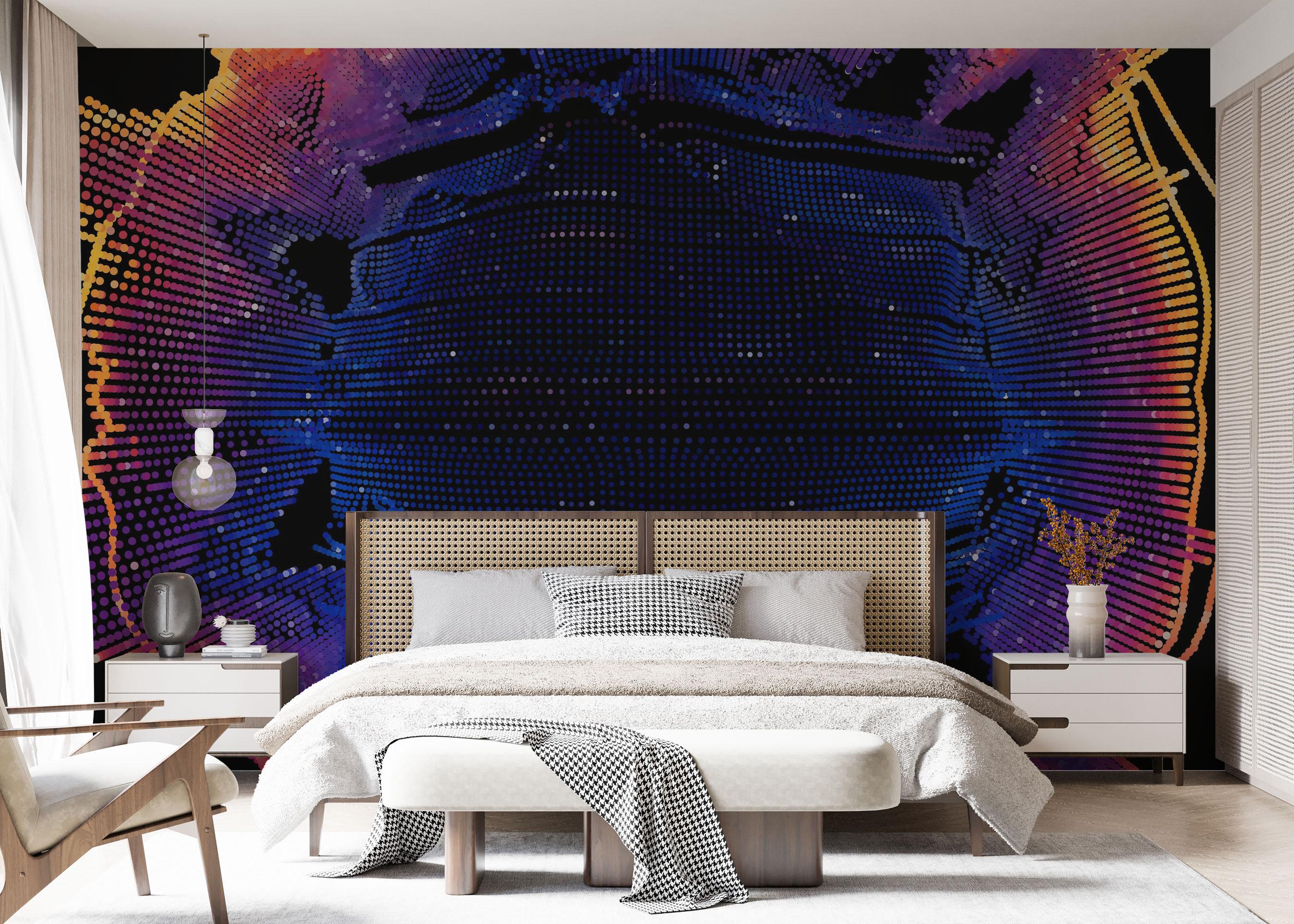 Fototapet Colorful 3d Ball mockup 7