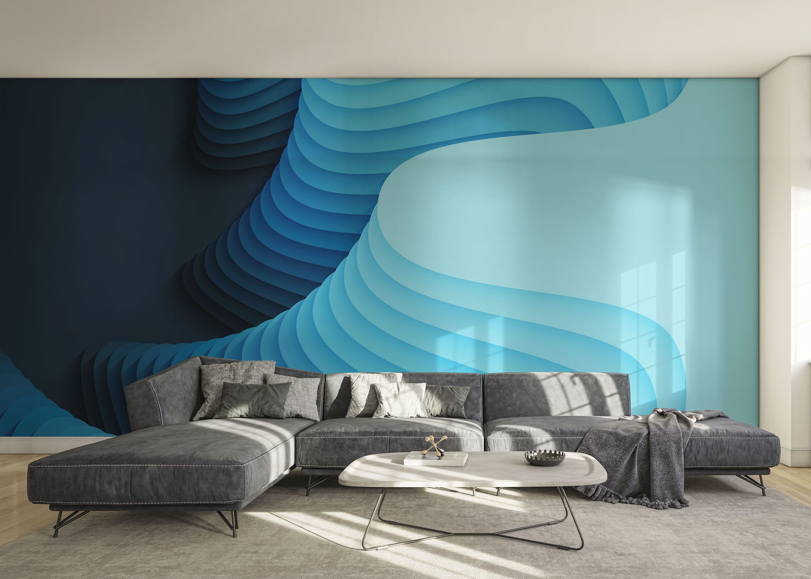 Blue Shades Paper mockup 0