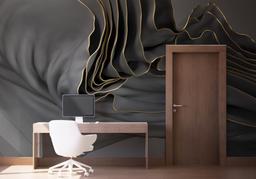 3d Wavy Material mockup 1