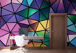 Color Mosaic Polygons mockup 1