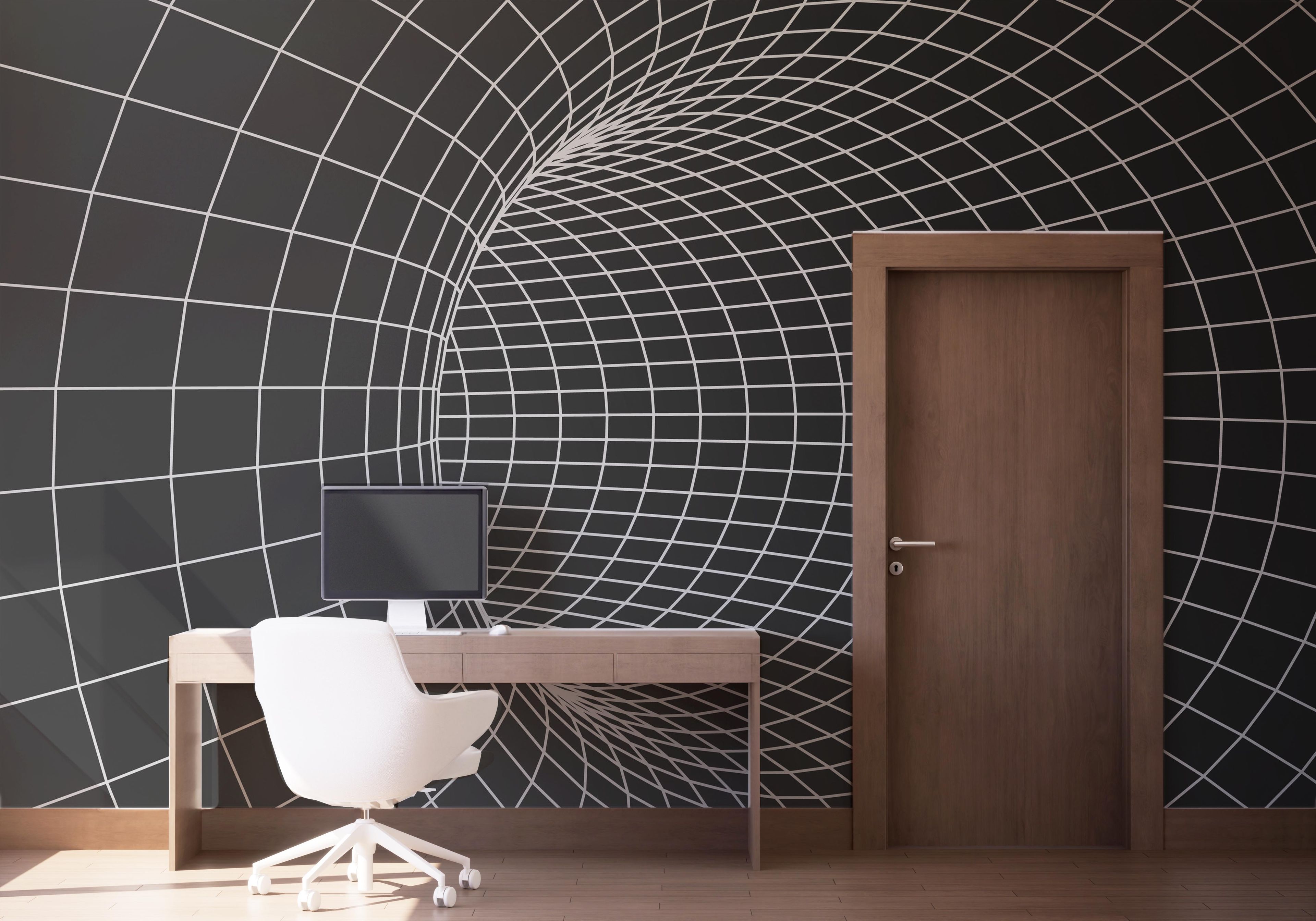 Grey Tunnel Line mockup 1