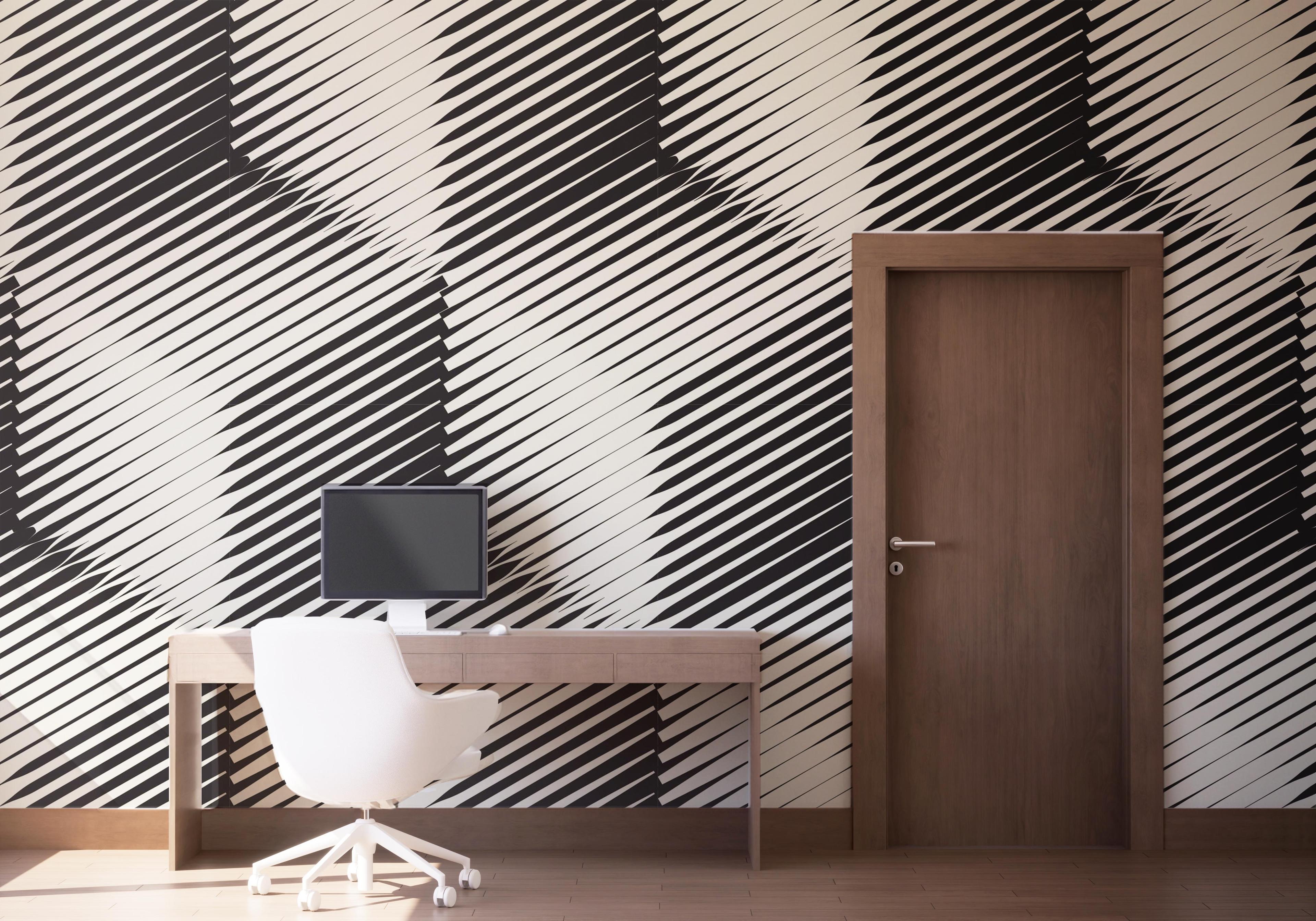 Fototapet Sharp Line Square mockup 1