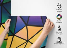 Color Mosaic Polygons mockup 2