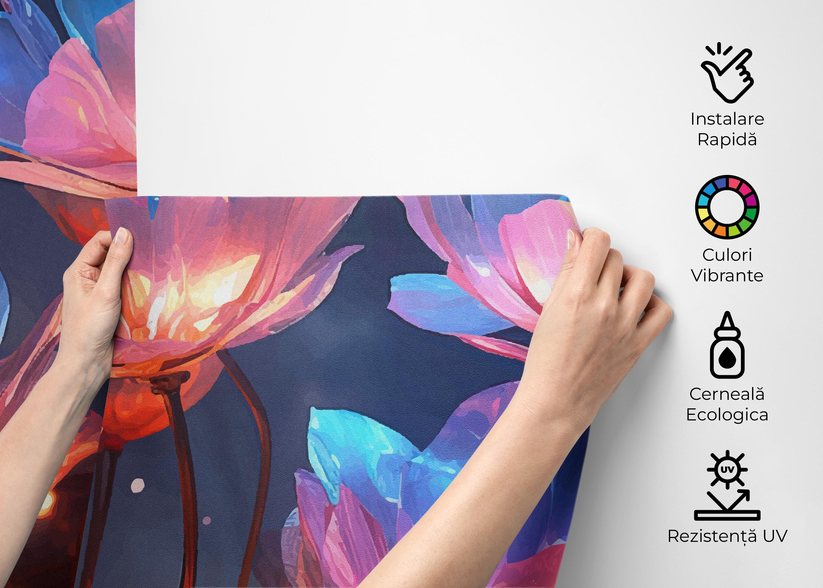 Flower 3d Glow mockup 2