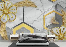 3d Geometric Nature mockup 3