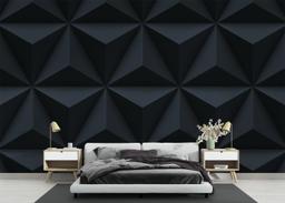 Black 3d Triangle mockup 3