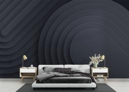 Black Curved Shapes mockup 3