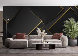 Volumetric Yellow Cubes mockup 4