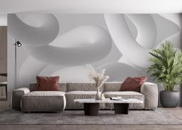 White Grey 3d Line mockup 4