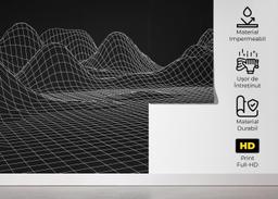 Black 3d Hill Line mockup 5