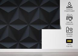 Black 3d Triangle mockup 5