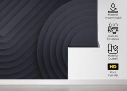 Black Curved Shapes mockup 5