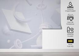 Circle White Shapes mockup 5