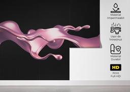 Cool Pink Floating Liquid mockup 5