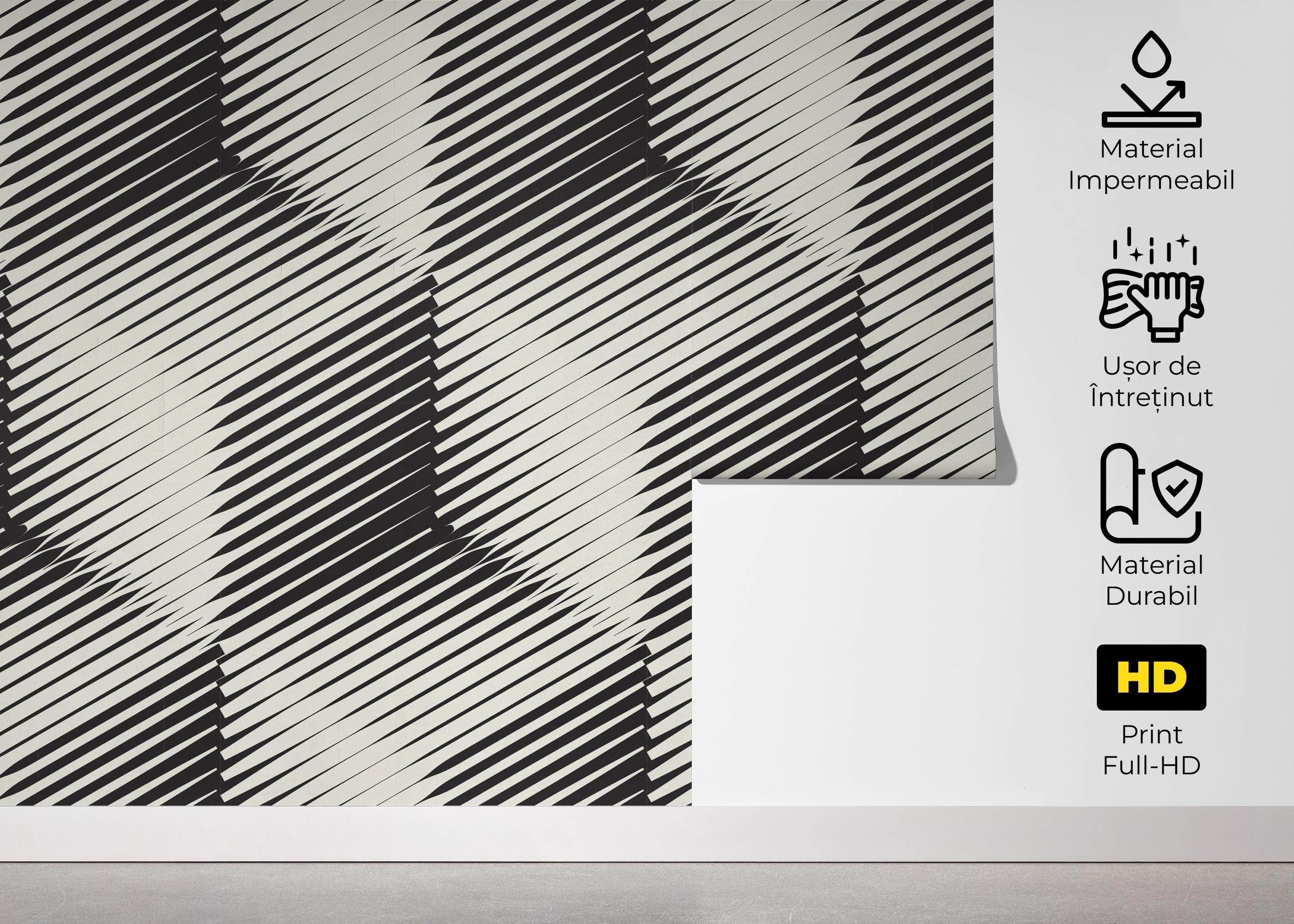 Fototapet Sharp Line Square mockup 5