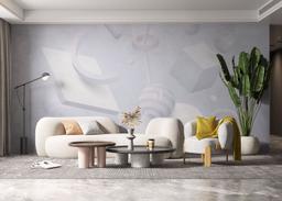 Circle White Shapes mockup 6