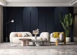 Curved Light Lines mockup 6