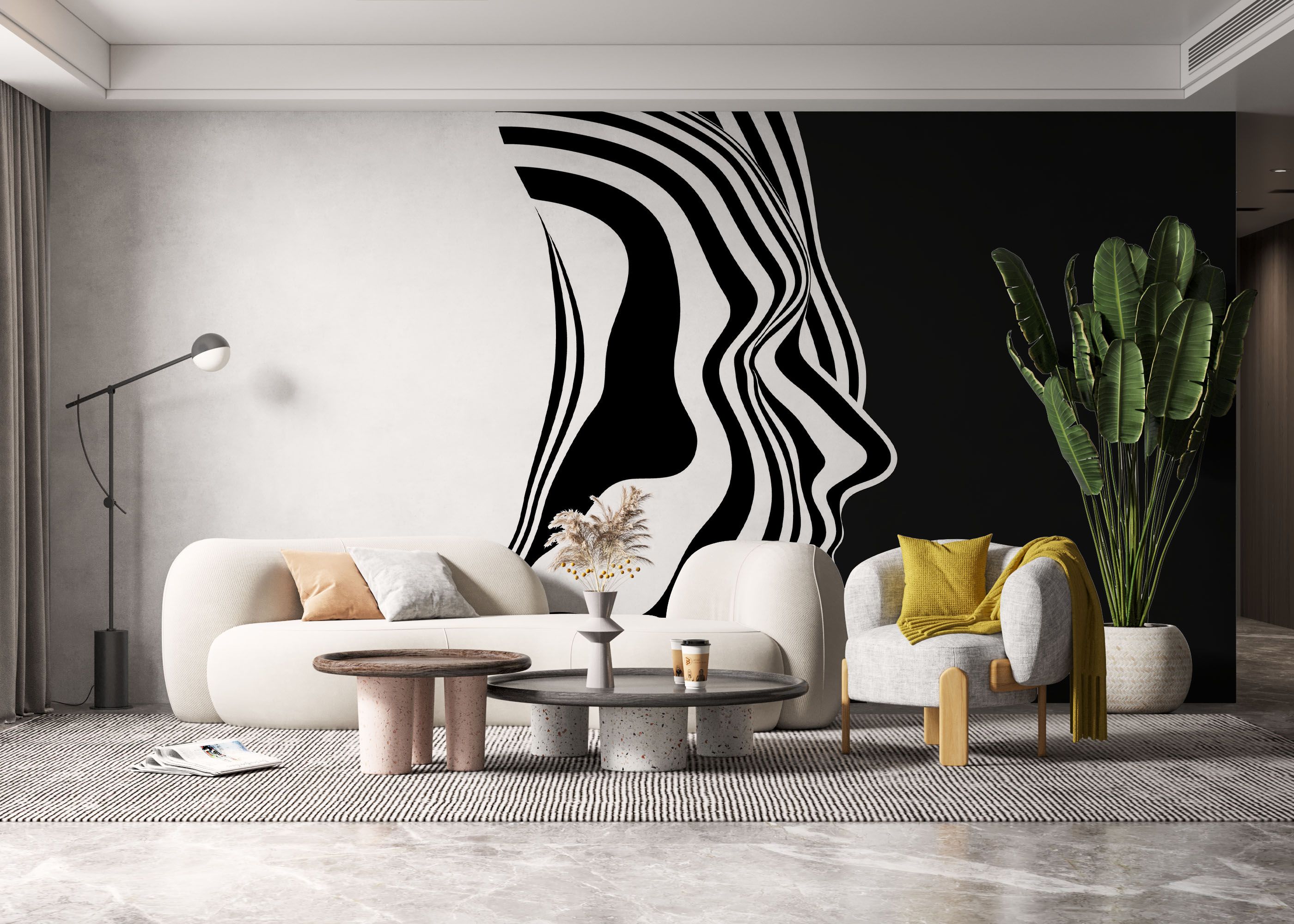 Face 3d Line mockup 6