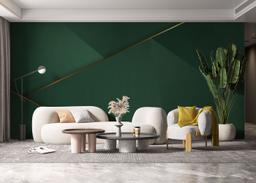 Gold 3d Triangle Line mockup 6