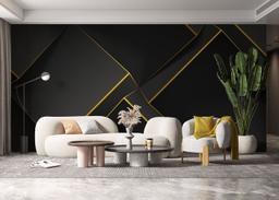 Volumetric Yellow Cubes mockup 6