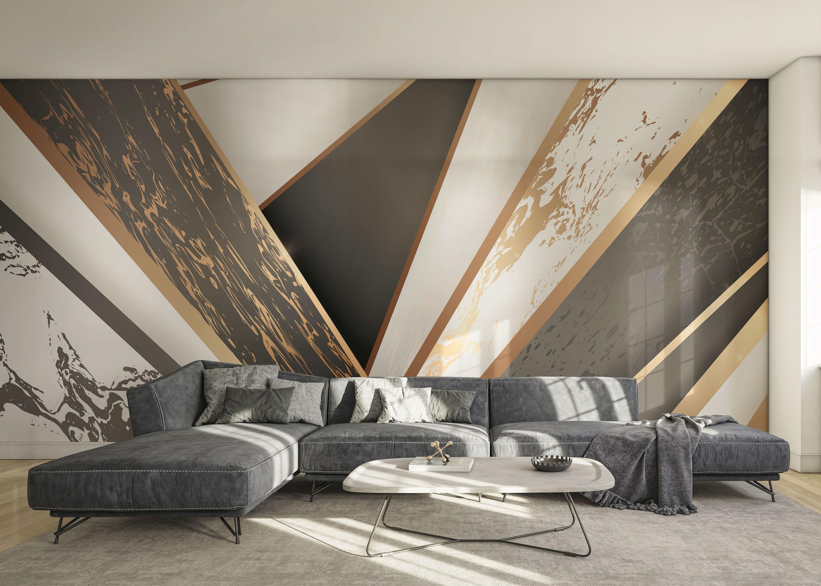 Fototapet Dynamic Lines mockup 0