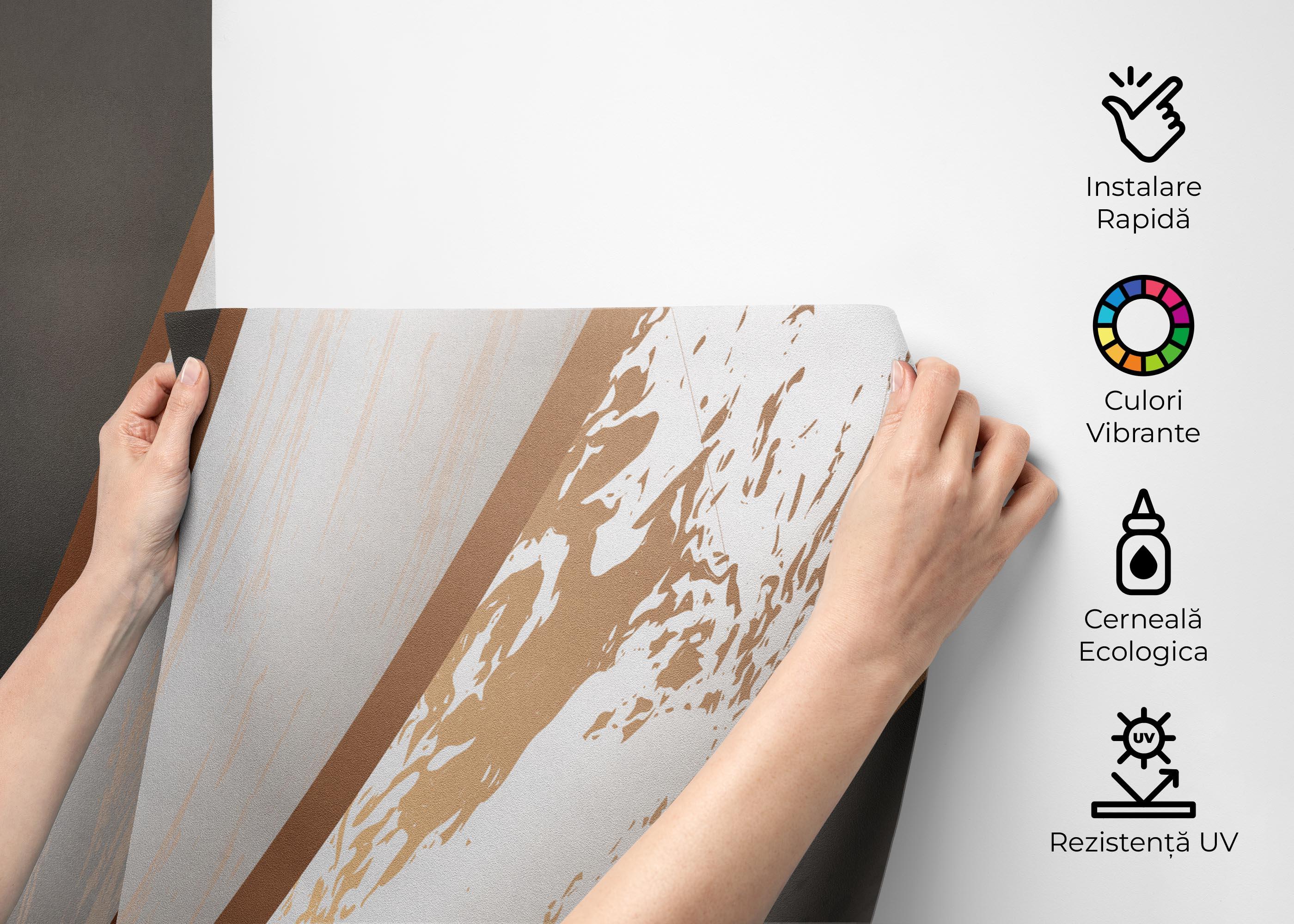 Fototapet Dynamic Lines mockup 2