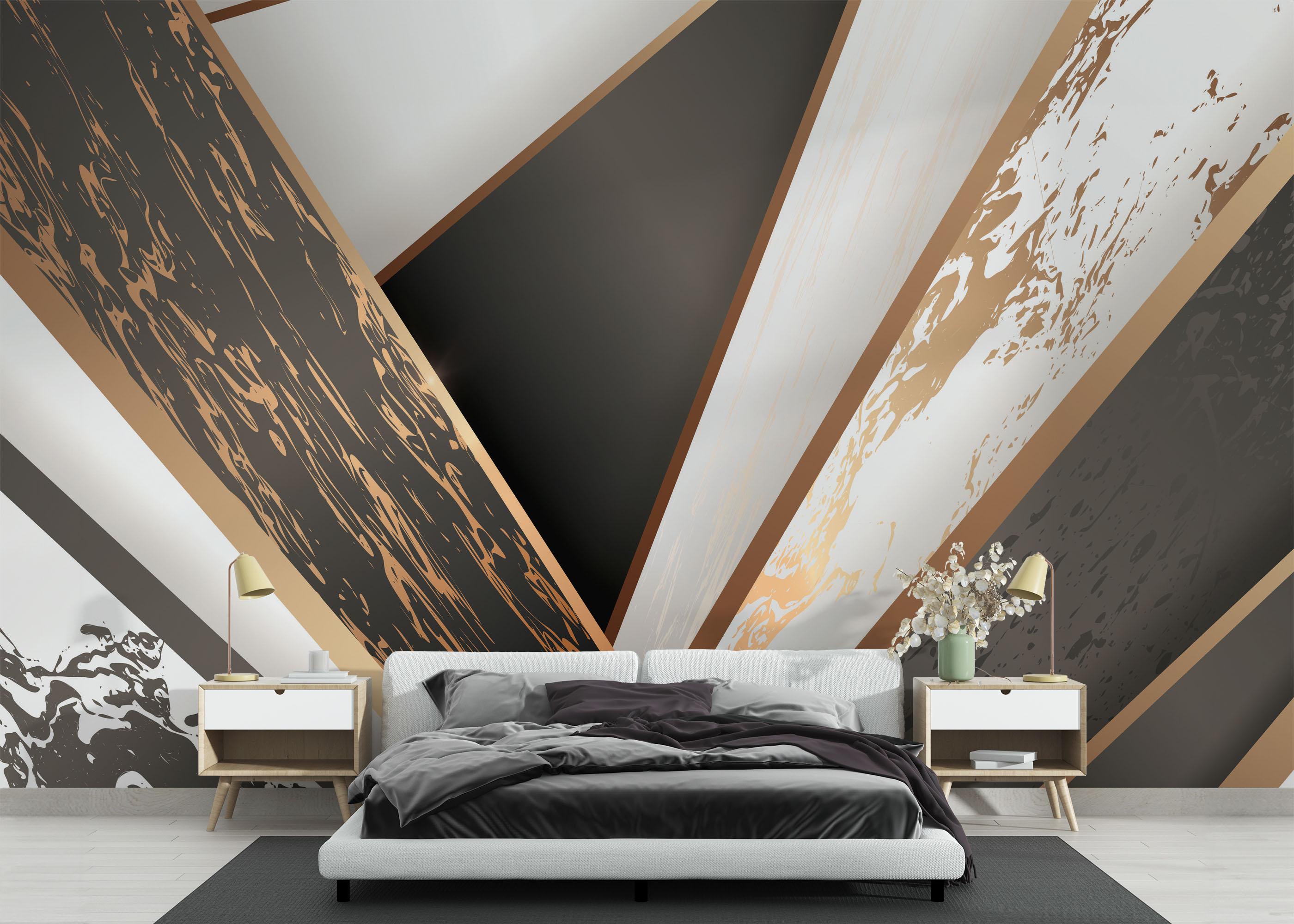 Fototapet Dynamic Lines mockup 3