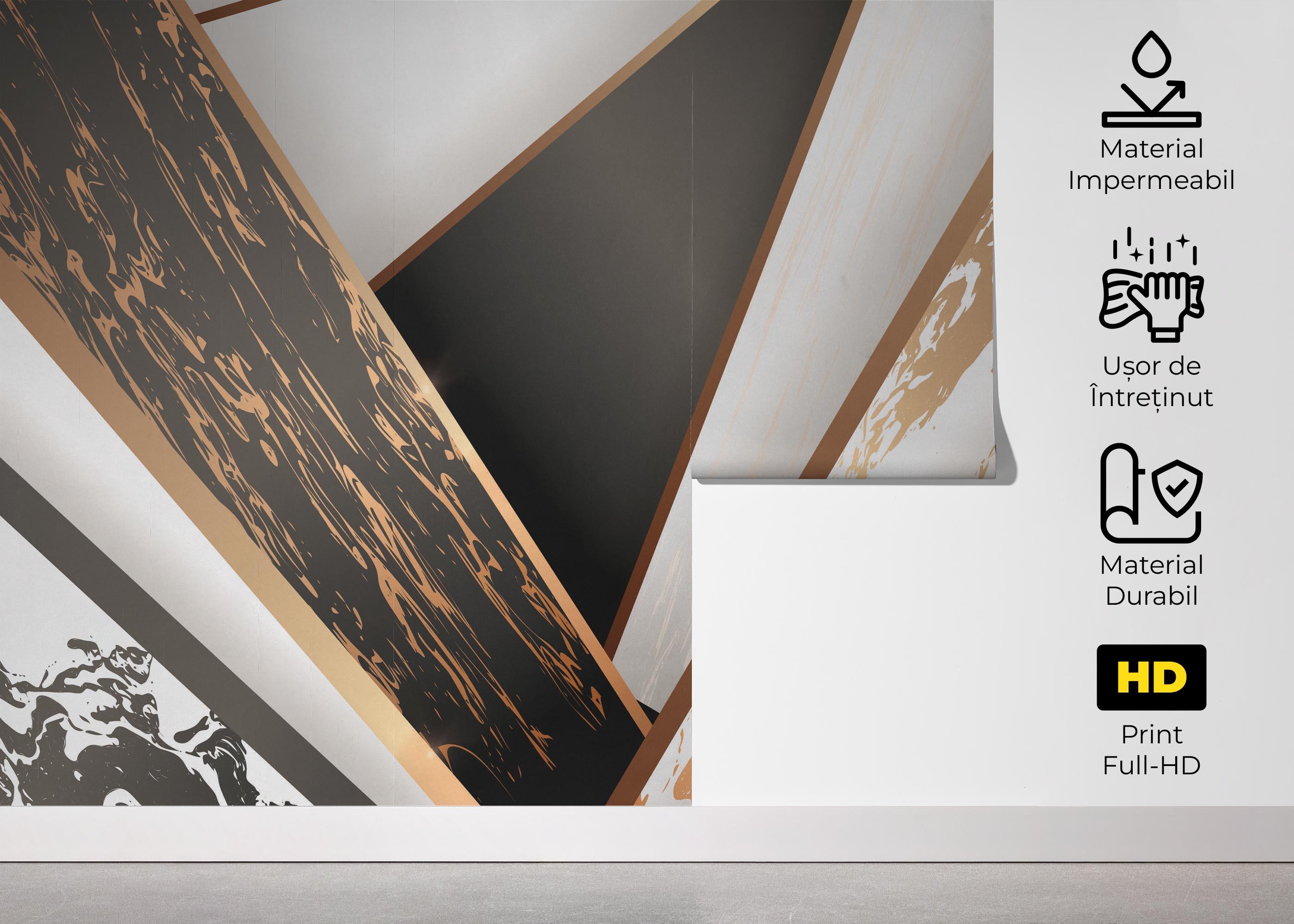 Fototapet Dynamic Lines mockup 5