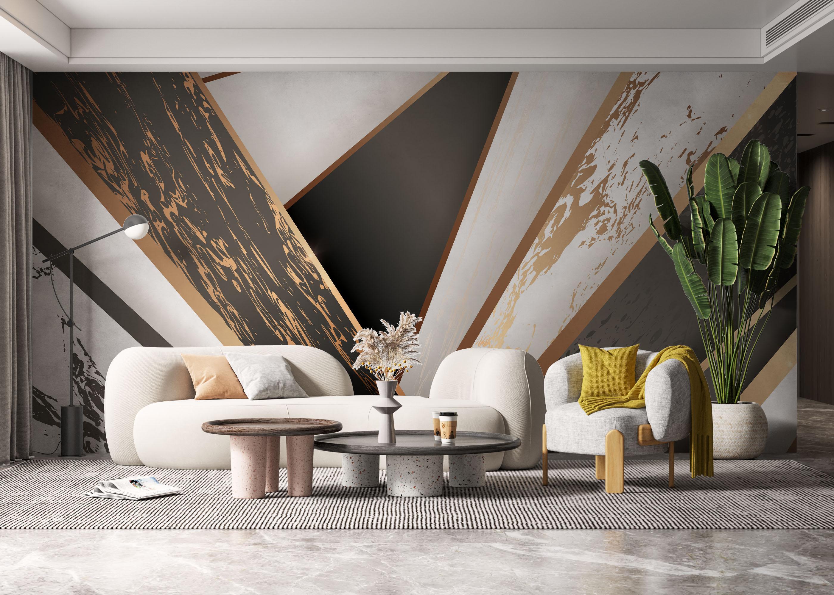 Fototapet Dynamic Lines mockup 6