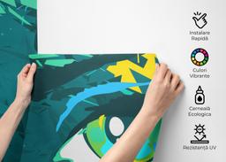 Graffiti Green Eyes mockup 2