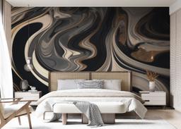 Cream Brown Marble mockup 7