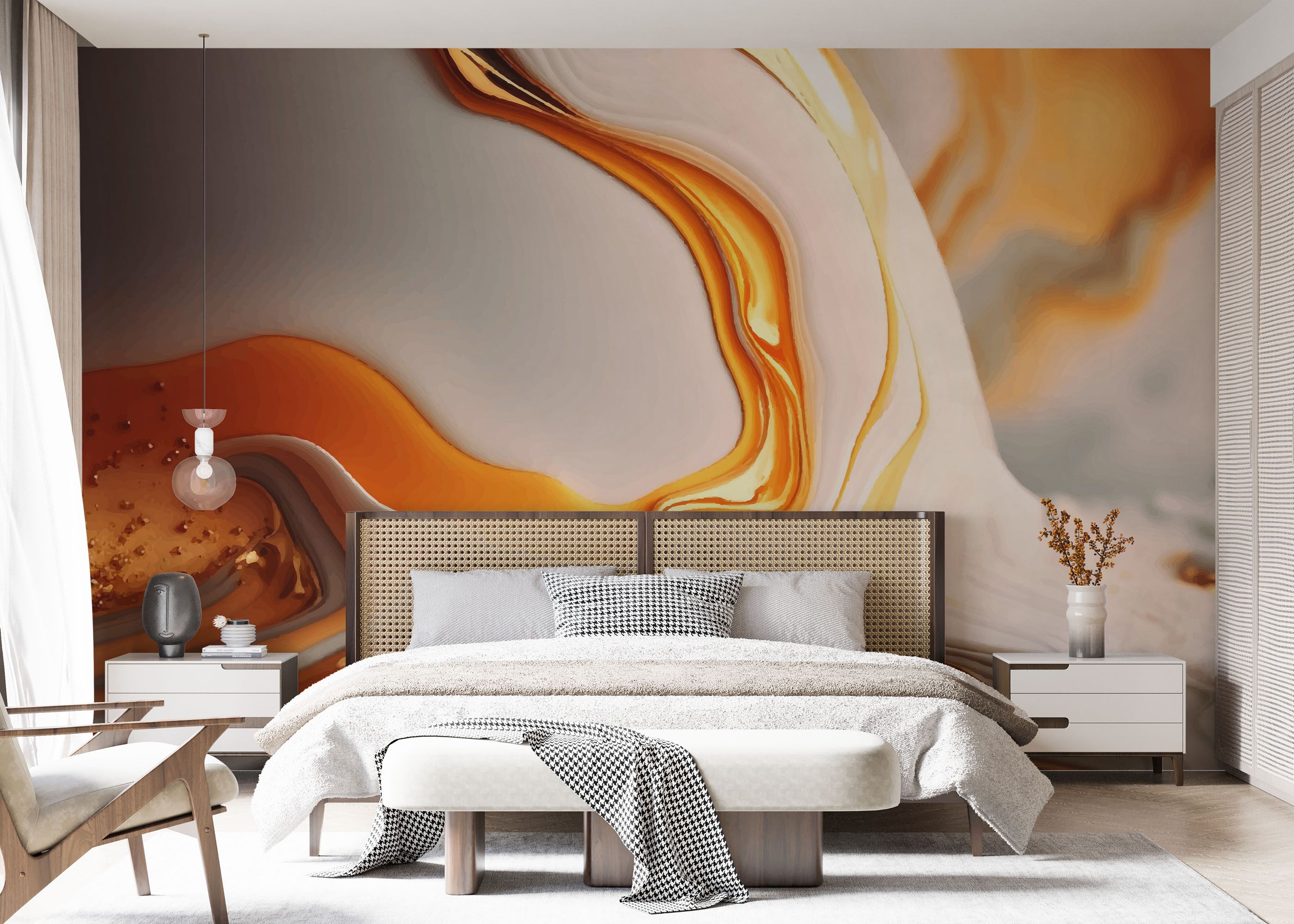 Falling White Marble mockup 7