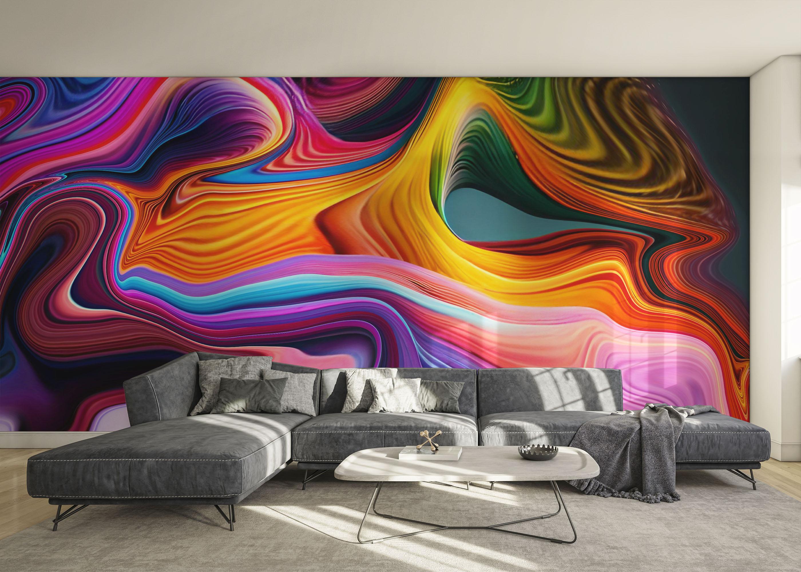 Fototapet Amazing Colorful Marble mockup 0