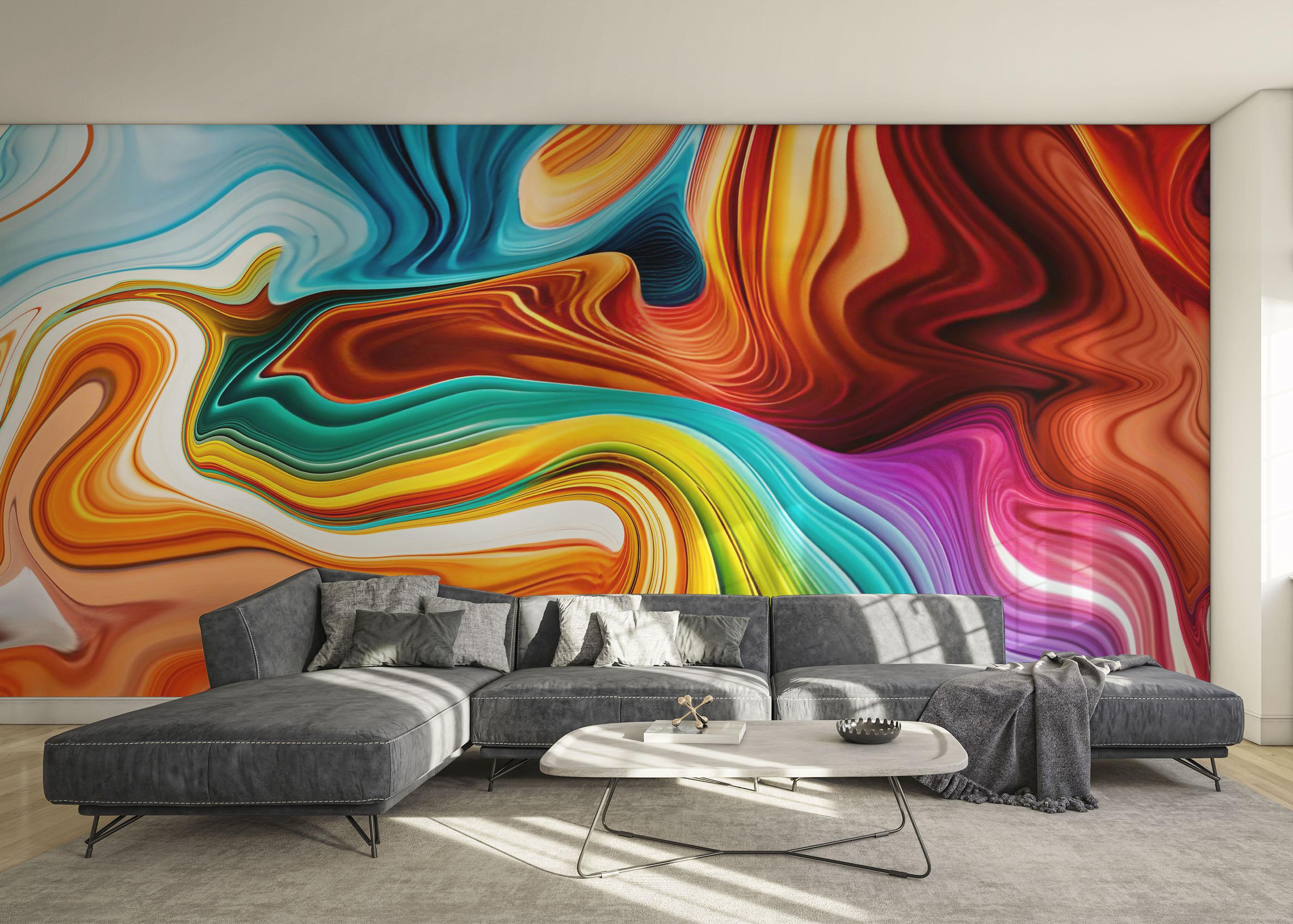 Fototapet Color Art Marble mockup 0