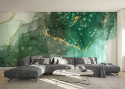 Green Circle Marble mockup 0